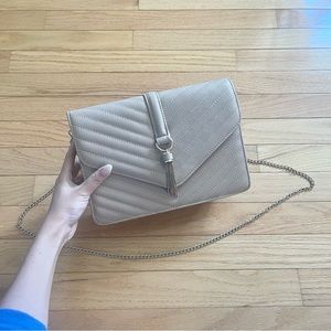 Nude Tassel Crossbody